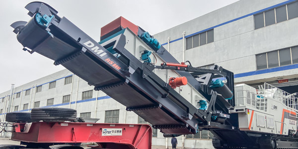 【發(fā)貨快報(bào)】捷報(bào)頻傳！上海東蒙DMI160RS履帶移動(dòng)反擊破火速發(fā)往客戶前方，助力客戶砂石骨料項(xiàng)目